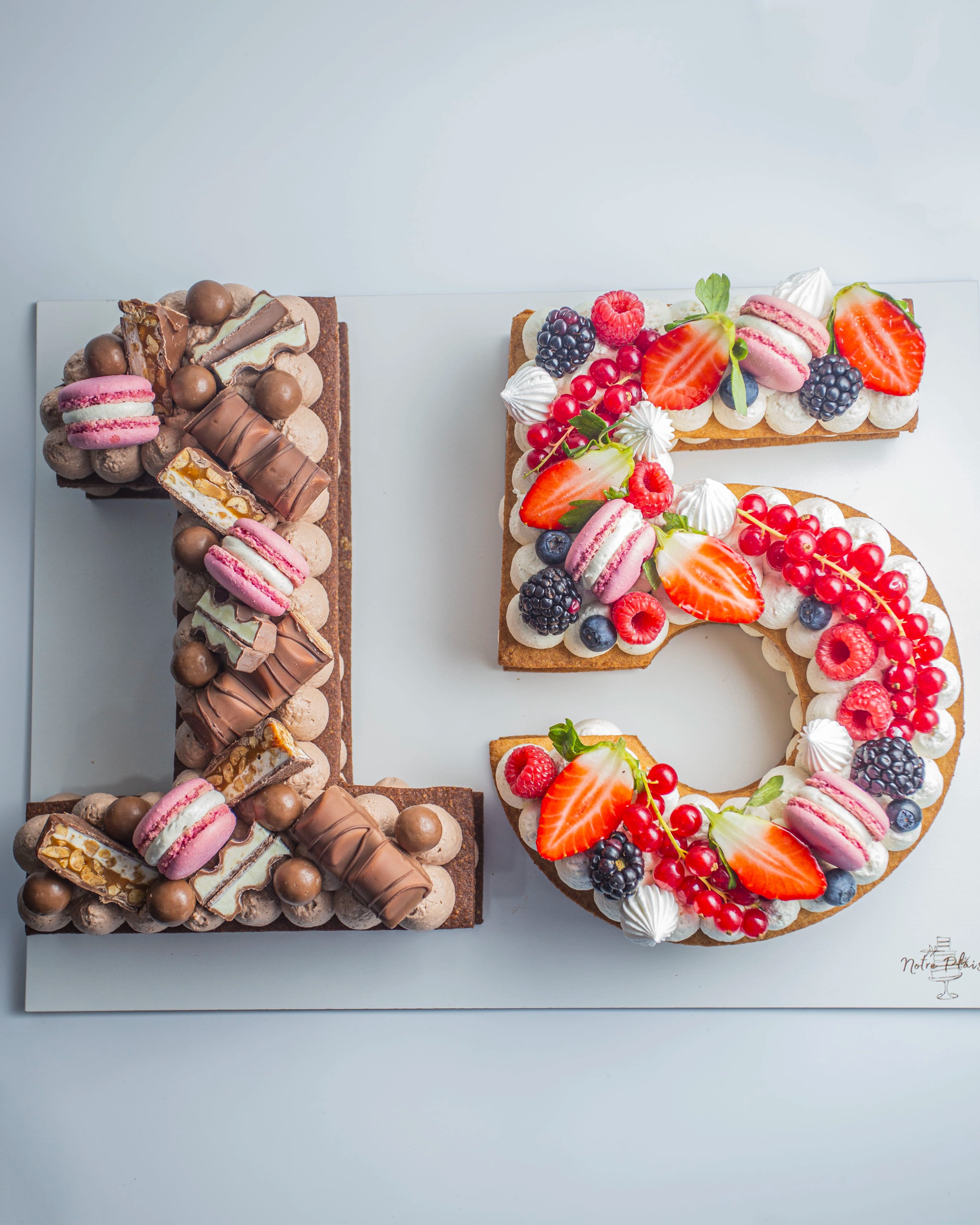 Number cake
